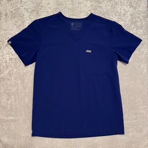 Figs Leon Three-Pocket Scrub Top, Men’s Small
